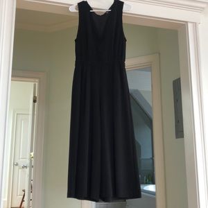 UNIQLO black jumpsuit with pockets